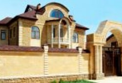 Облицовка стен дагестанским камнем