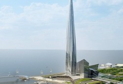 Интересные подробности в работе лифтов «Лахта центра»