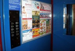 Характеристики рекламных форматов в лифтах