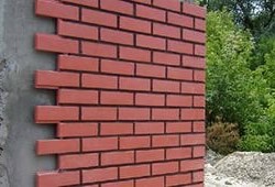 Особенности облицовки клинкерным кирпичом