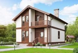 Каркасные дома - достоинства возведения конструкций 