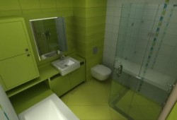 Ванная комната в индивидуальном стиле